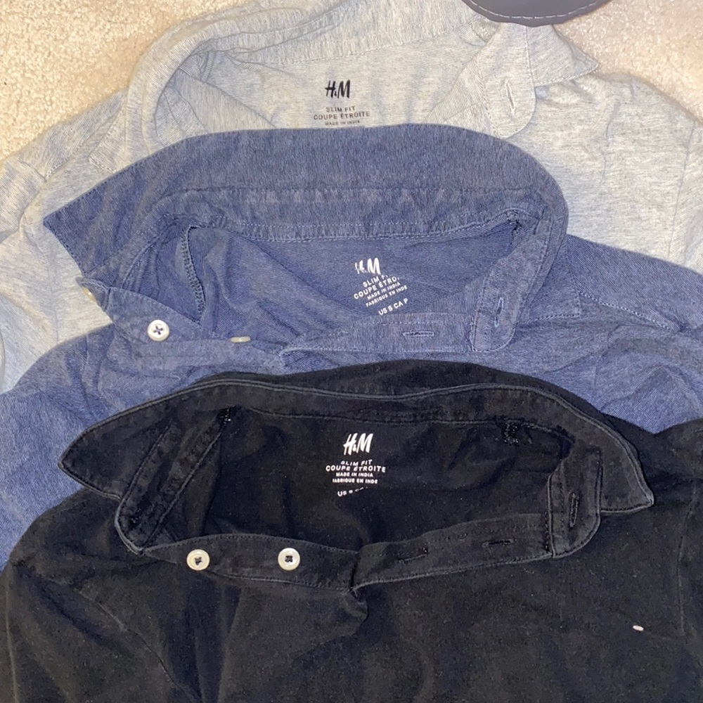 H&M Slim Fit Polo bundle